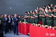 Artistic program marks military’s decade of following Uncle Ho’s teachings
